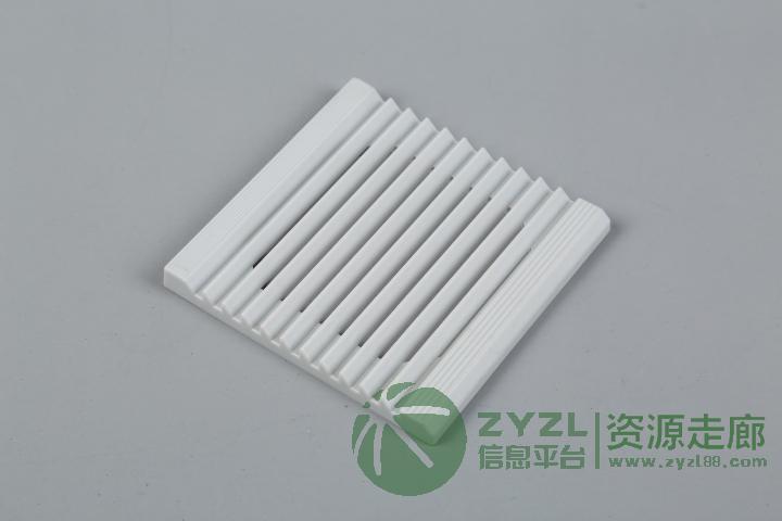 ABS塑料排气扇罩注塑件加工 青岛塑料注塑模具定制 塑料产品