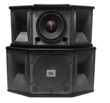JBL KM308 系列低频反射式二分频卡包箱