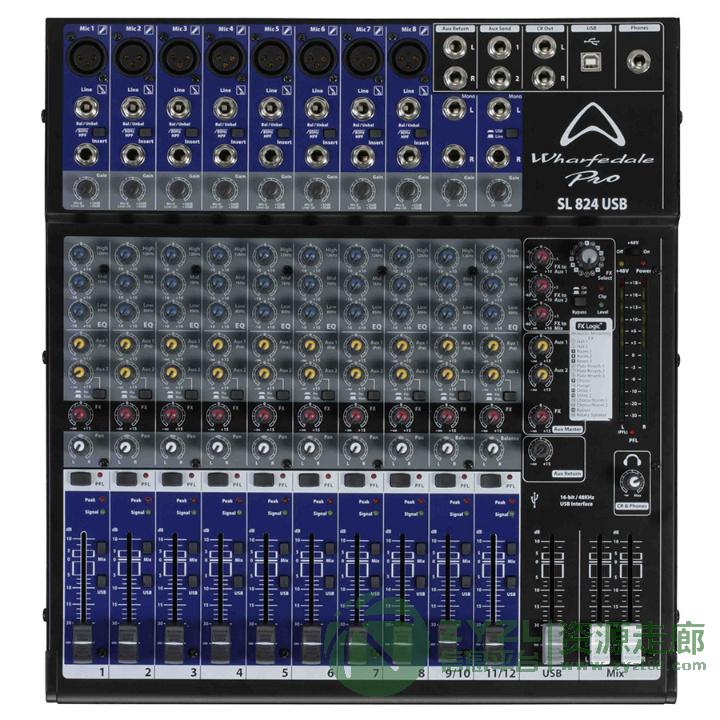 Wharfedale 乐富豪 SL824USB 模拟调音台