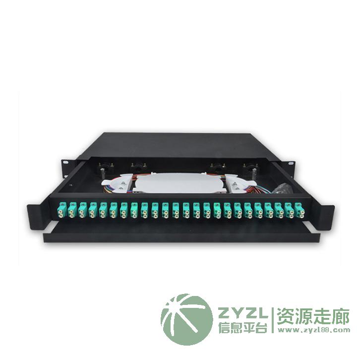 8口光纤终端盒SC/LC方口光缆尾纤熔接盒接线盒空箱